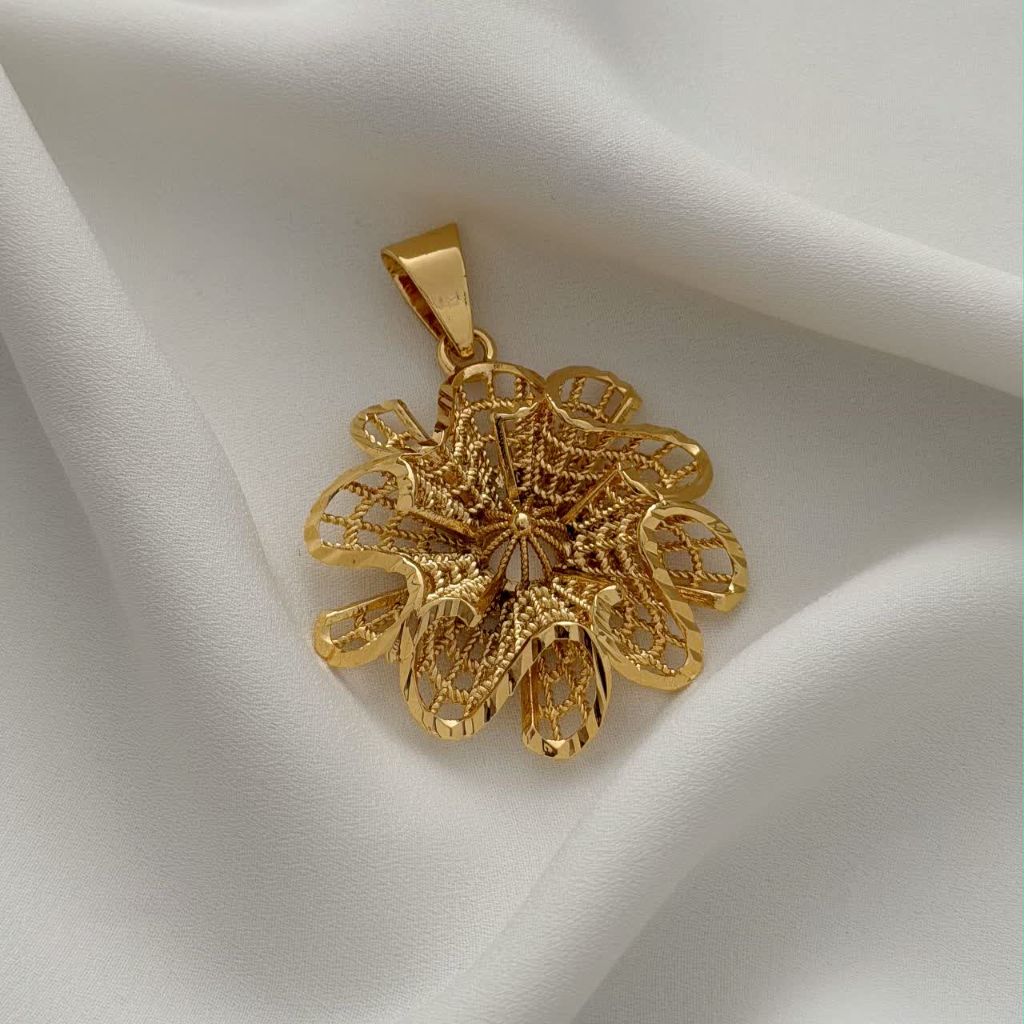 پلاک طرح طلا بدون زنجیر کد 2562 - خرید آنلاین از گالری آداس